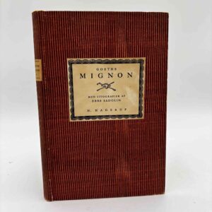 Goethe: Mignon (dansk - med vignetter af Ebbe Sadolin)