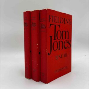 Henry Fielding: Tom Jones - bind 1-3 - dansk