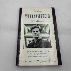 Norman Malcolm: Ludvig Wittgenstein - a memoir (fra rygerhjem)