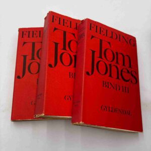 Henry Fielding: Tom Jones - bind 1-3 - dansk (Fra rygerhjem)