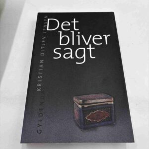 Kristian Ditlev Jensen: Det bliver sagt