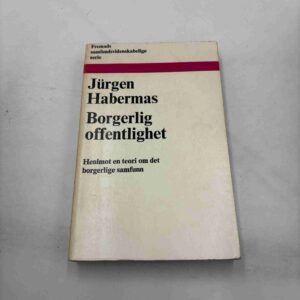 Jürgen Habermas: Borgerlig offentlighet (norsk)