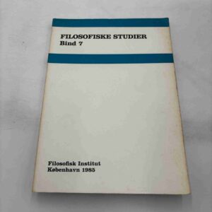 Filosofiske studier - bind 7