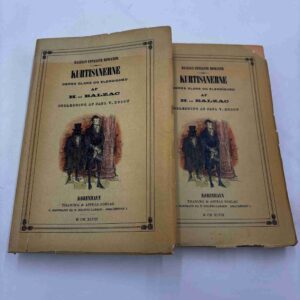 Balzac: Kurtisanerne 1-2 (fra rygerhjem)