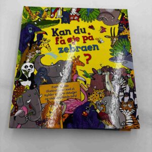 Kan du få øje på zebraen?