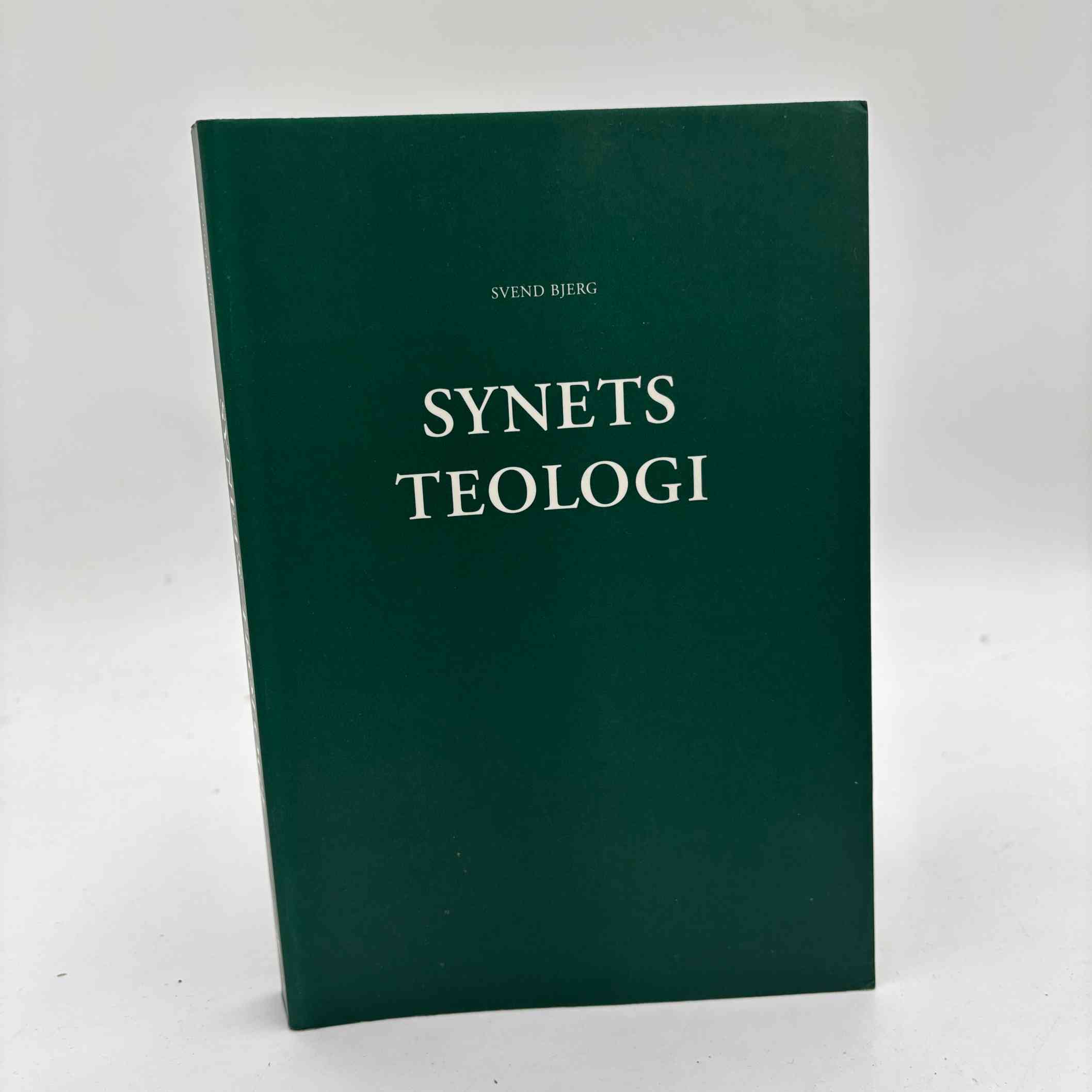 Svend Bjerg: Synets teologi