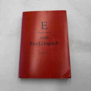E som encyklopædi
