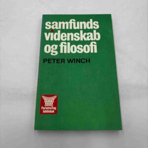 Peter Winch: Samfundsvidenskab og filosofi