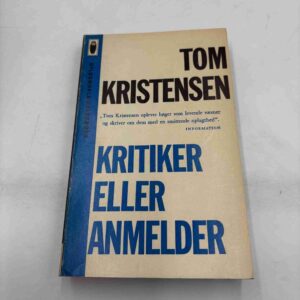 Tom Kristensen: Kritiker eller anmelder
