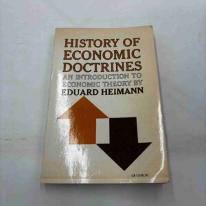 Eduard Heimann: History of economic doctrines