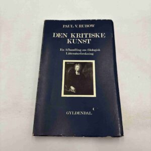 Poul Rubow: Den kritiske kunst