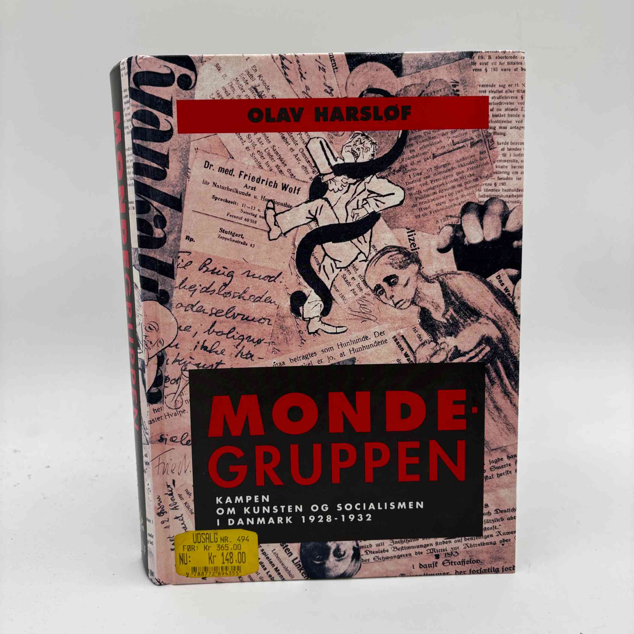 Olav Harsløf: Mondegruppen - kampen om kunsten og socialismen i Danmark 1928-32