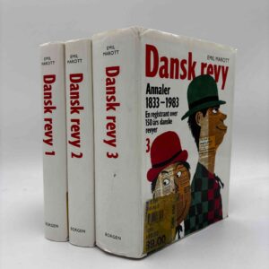 Emil Marott: Dansk revy - 150 år dokumenteret i tekst og billeder. Bind 1-3