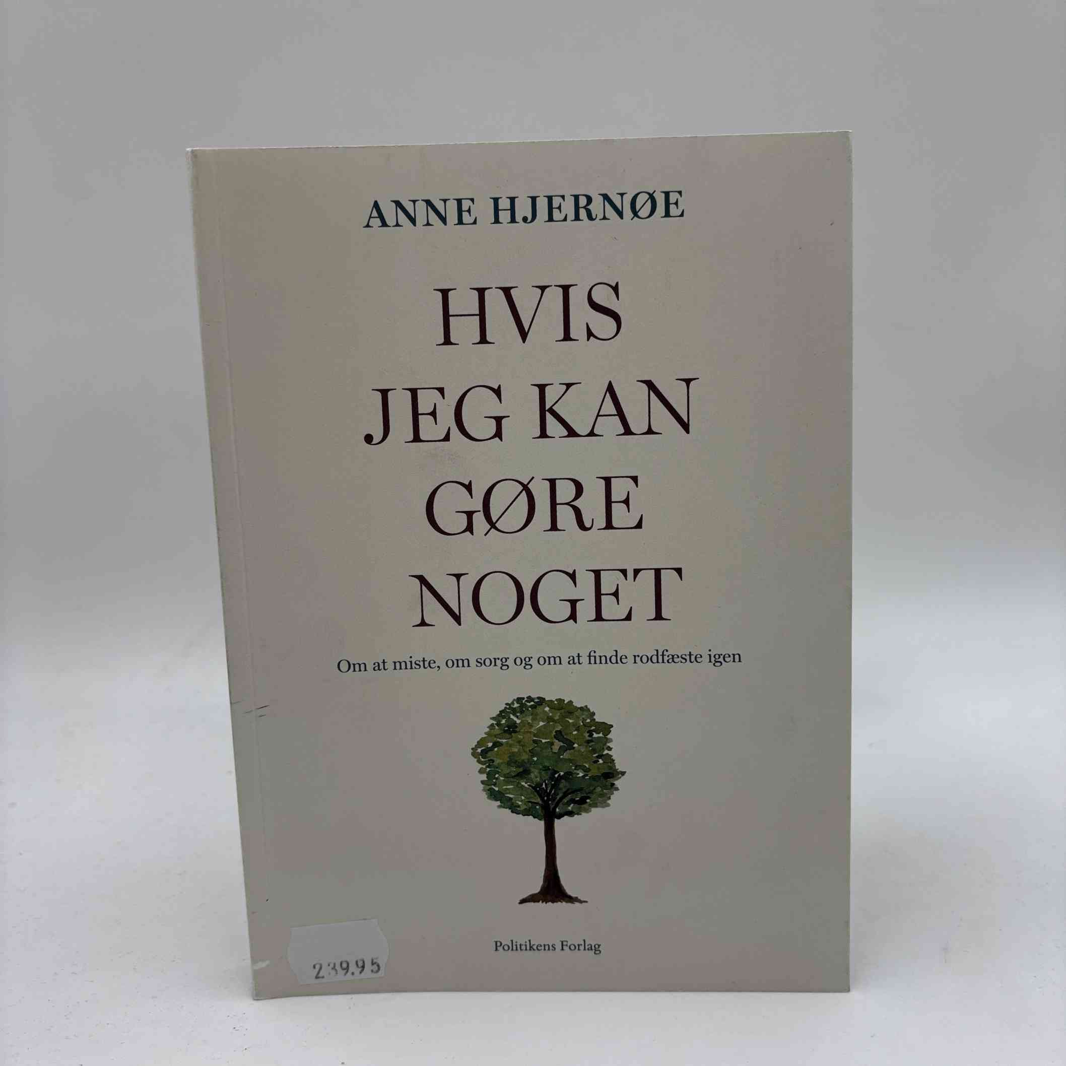 Anne Hjernøe: Hvis jeg kan gøre noget - om at miste, om sorg og om at finde rodfæste igen