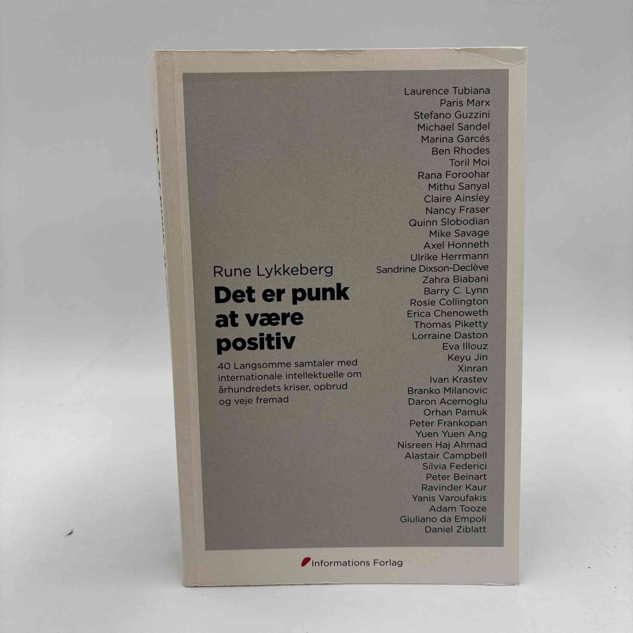 Rune Lykkeberg: Det er punk at være positiv - 40 langsomme samtaler