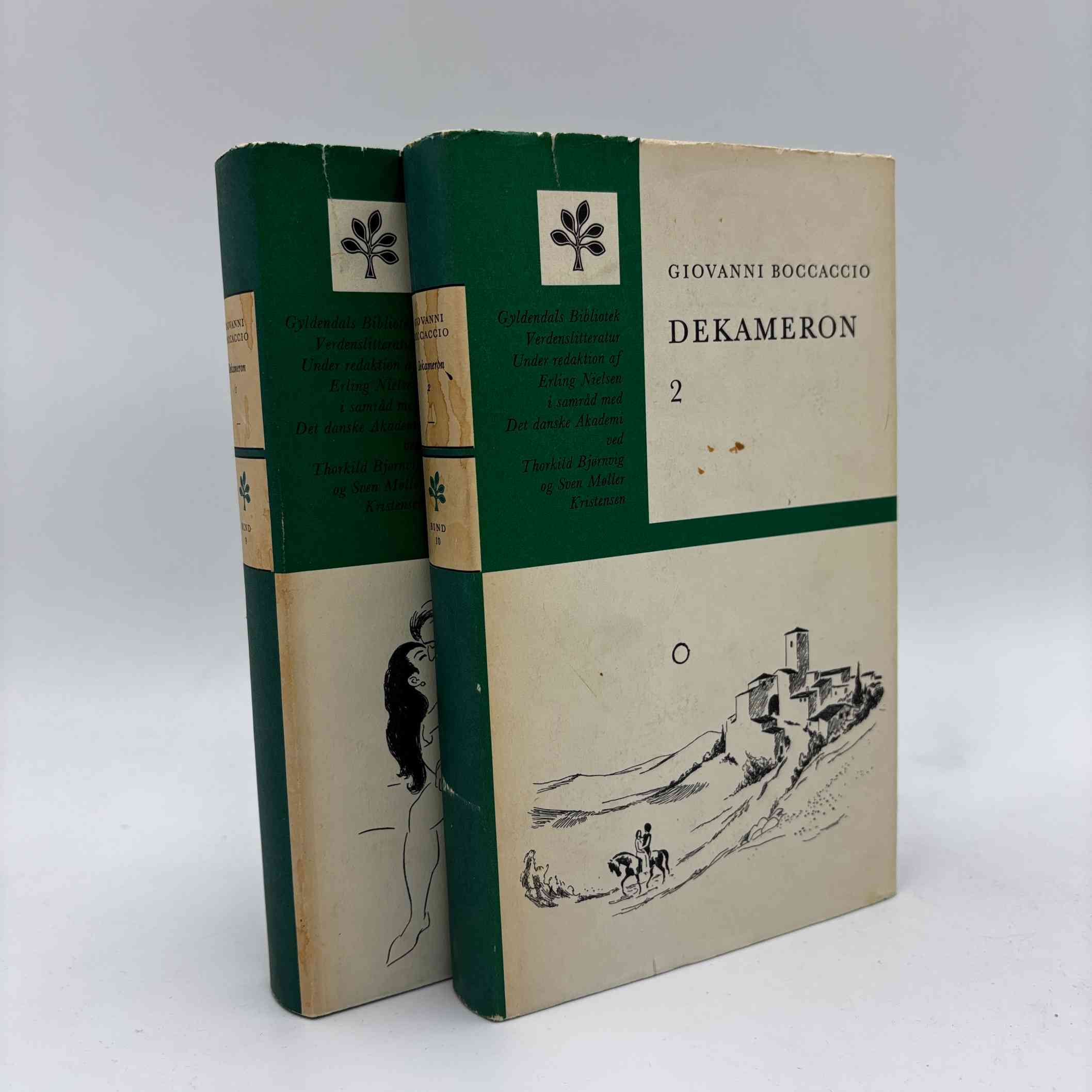 Boccaccio: Dekameron - bind 1-2 (dansk)