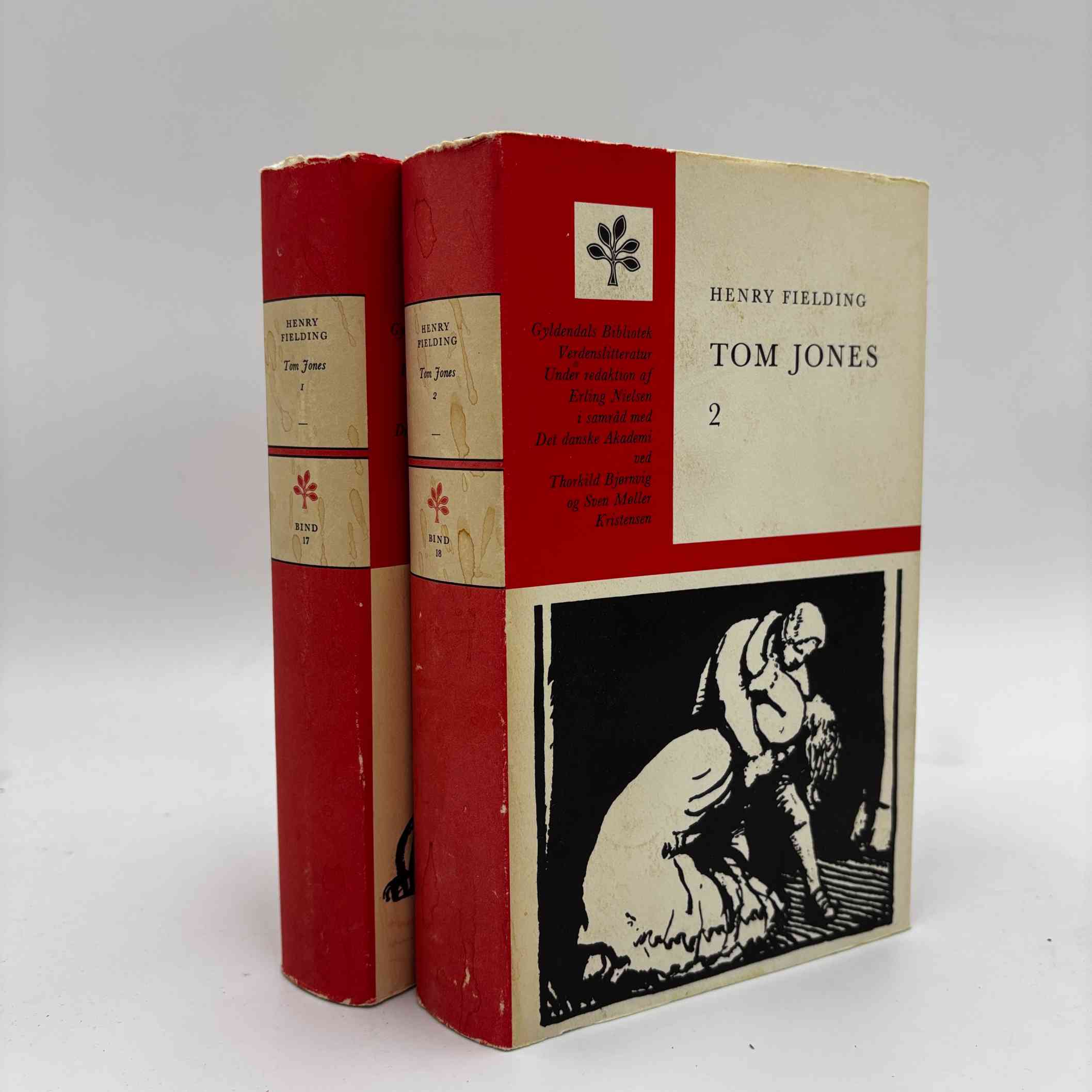 Henry Fielding: Tom Jones - 1-2 (dansk)